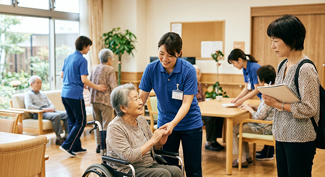 介護施設見学